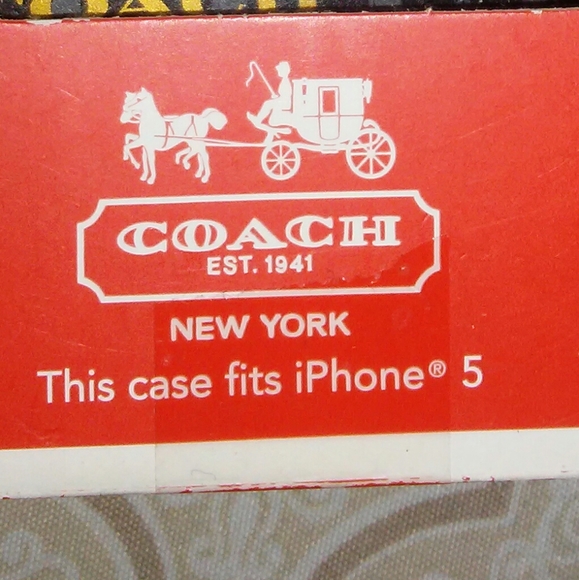 Coach iPhone 5 Case - Picture 3 of 3